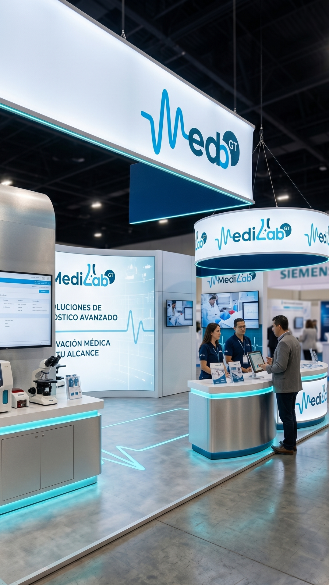 Stand Publicitario MedilabGT